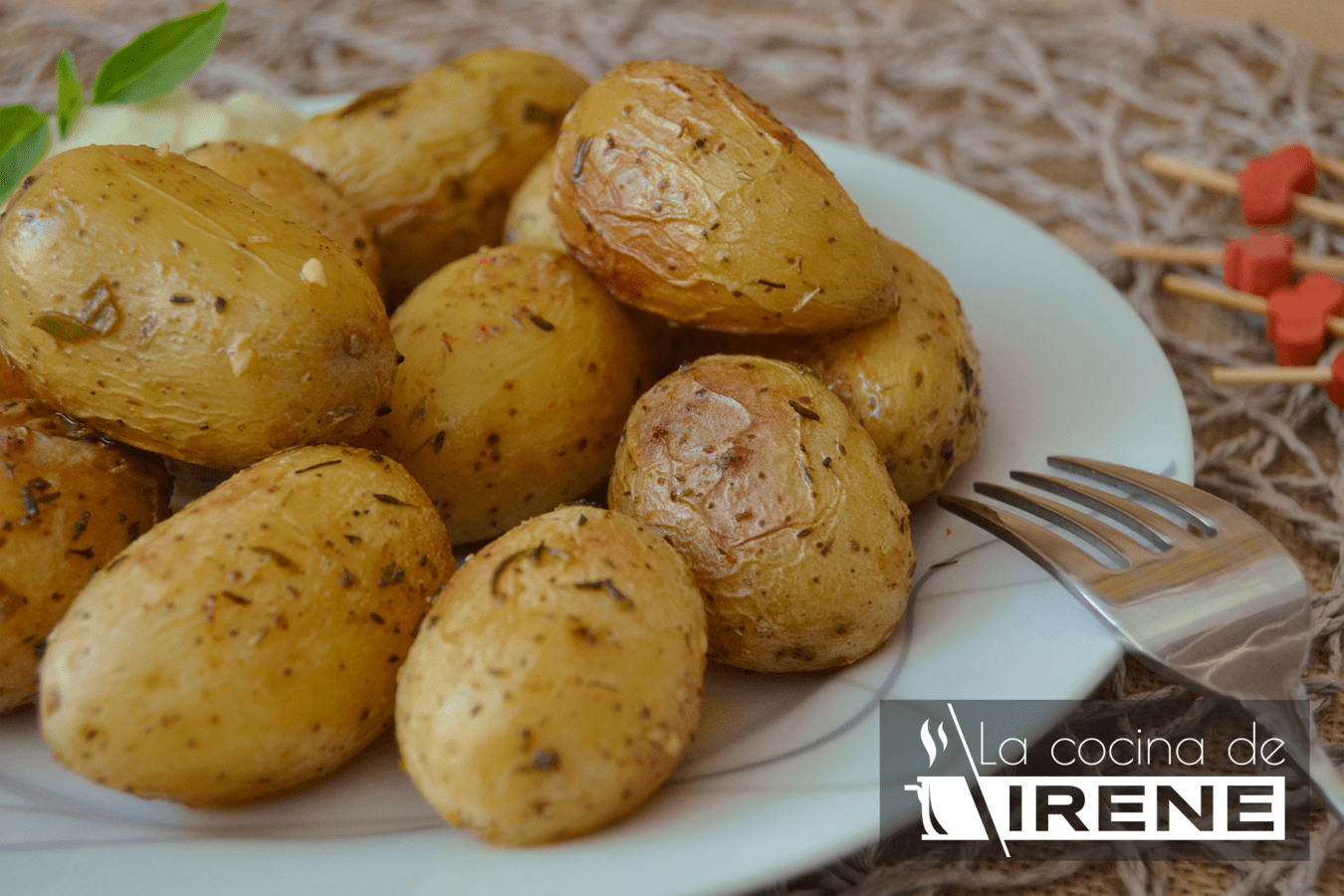 Patatas Asadas Al Romero La Cocina De Irene 