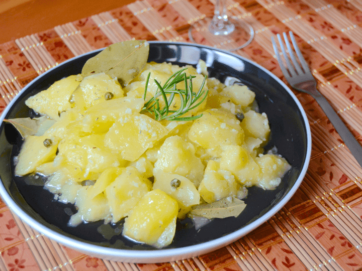 Patatas en escabeche