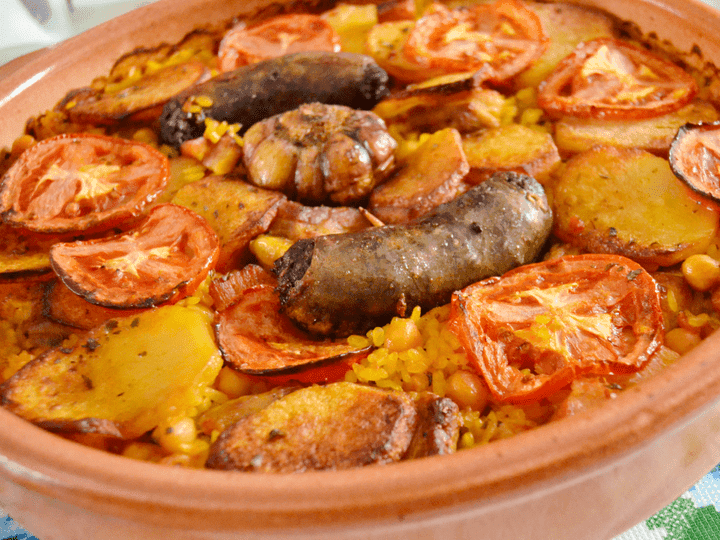 Arroz al horno