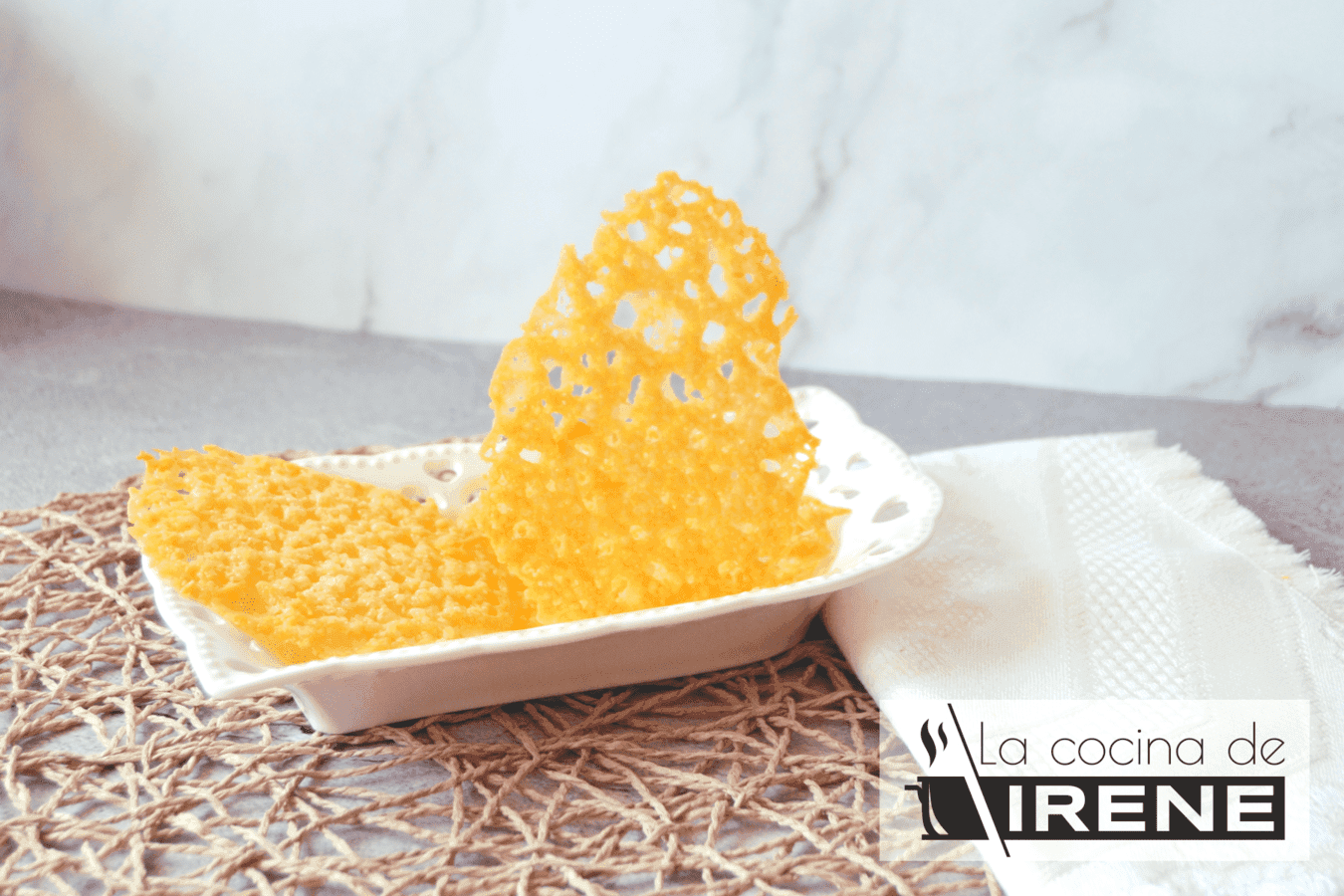 Crujiente de queso Parmesano