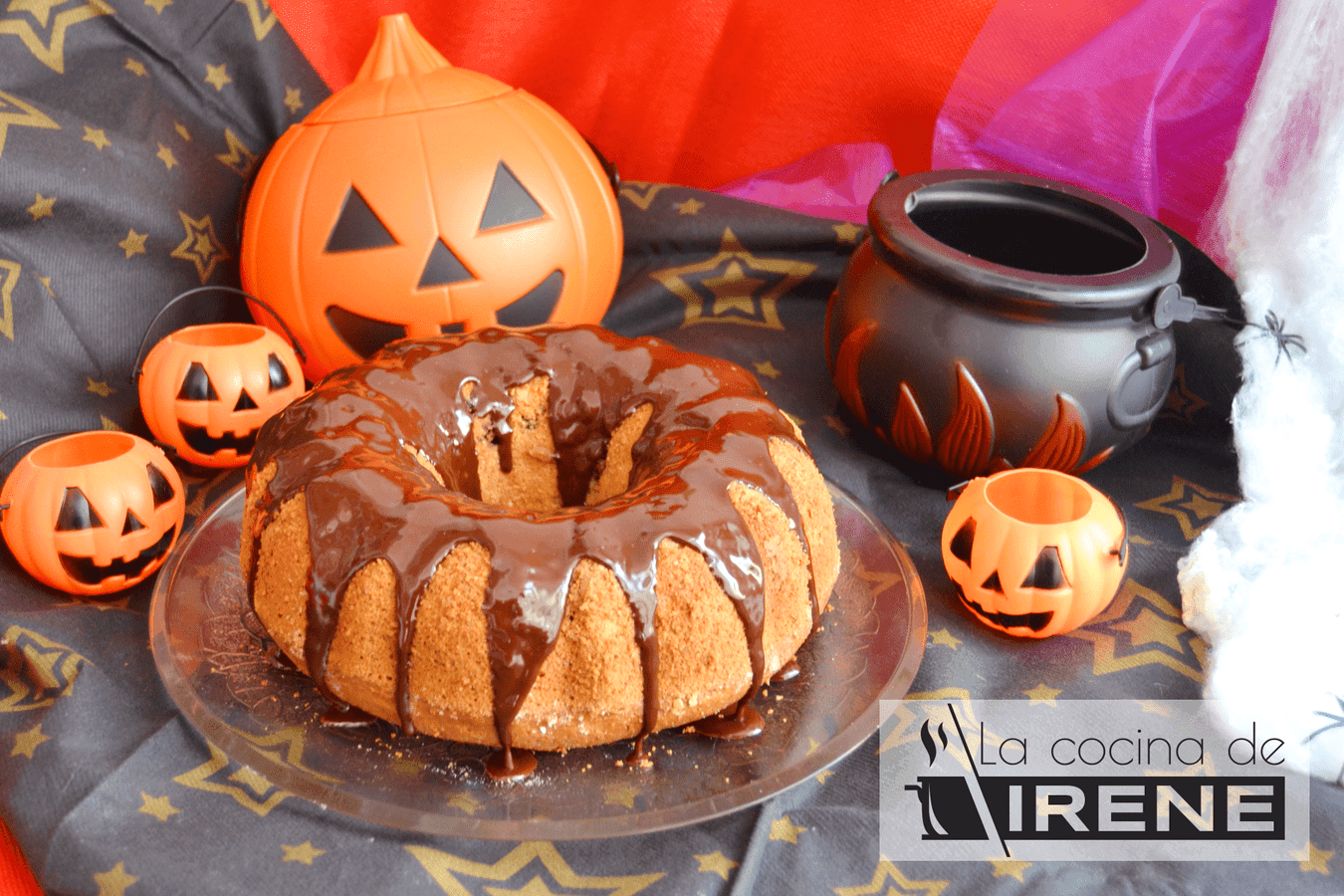 Bizcocho de calabaza asada y especias