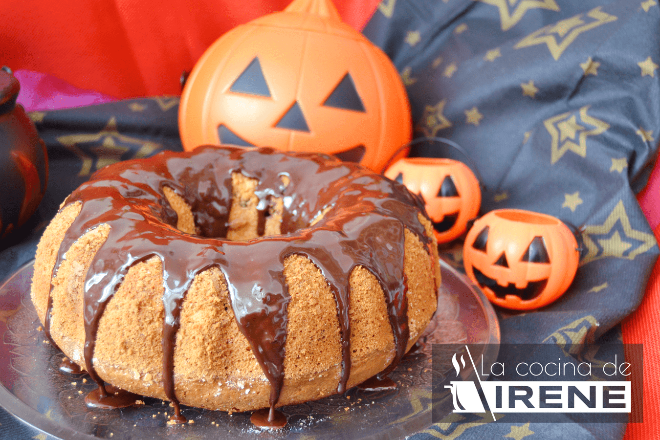 Bizcocho de calabaza asada y especias