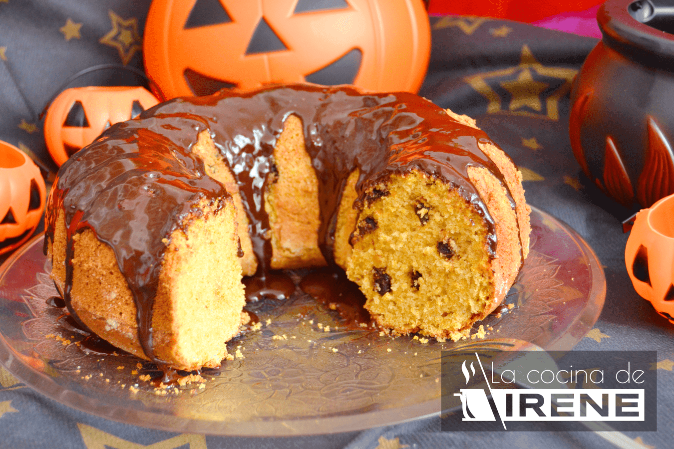 Bizcocho de calabaza asada y especias