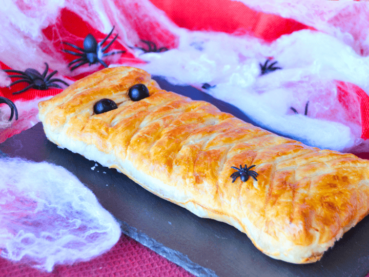 Momia de hojaldre terrorífica
