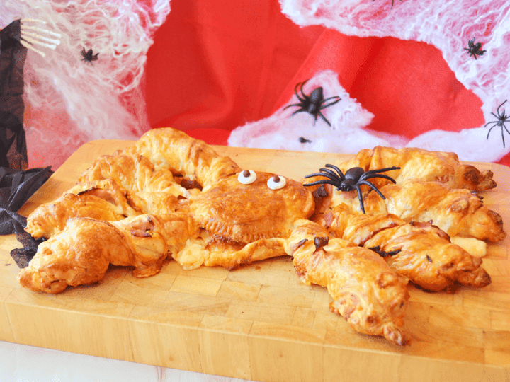 Araña de hojaldre terrorífica