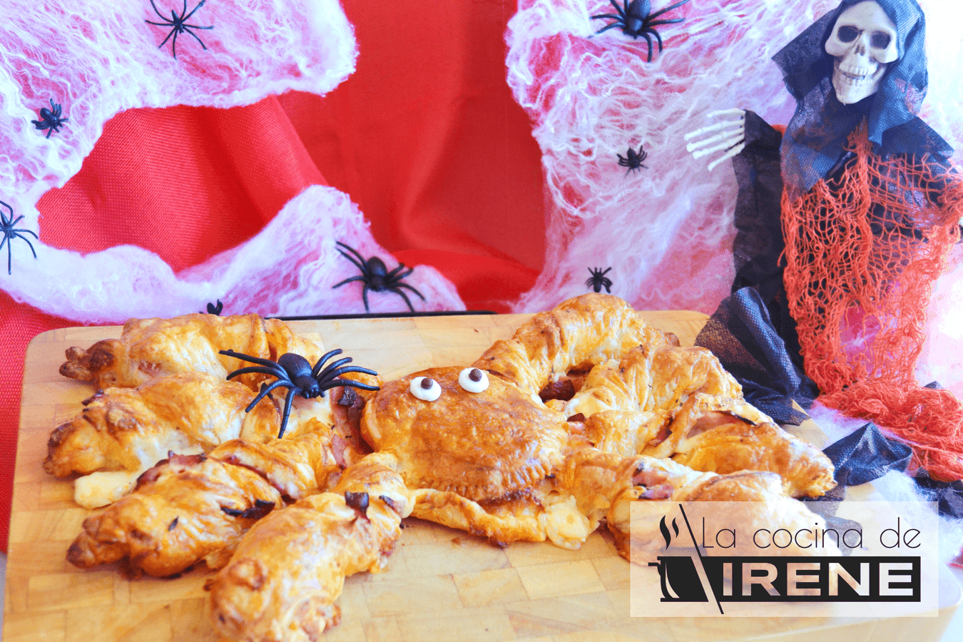 Araña de hojaldre terrorífica