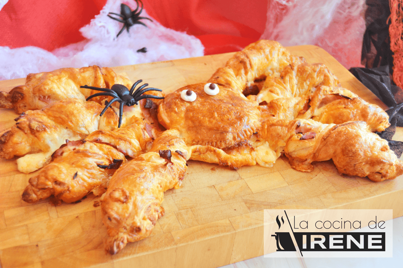 Araña de hojaldre terrorífica