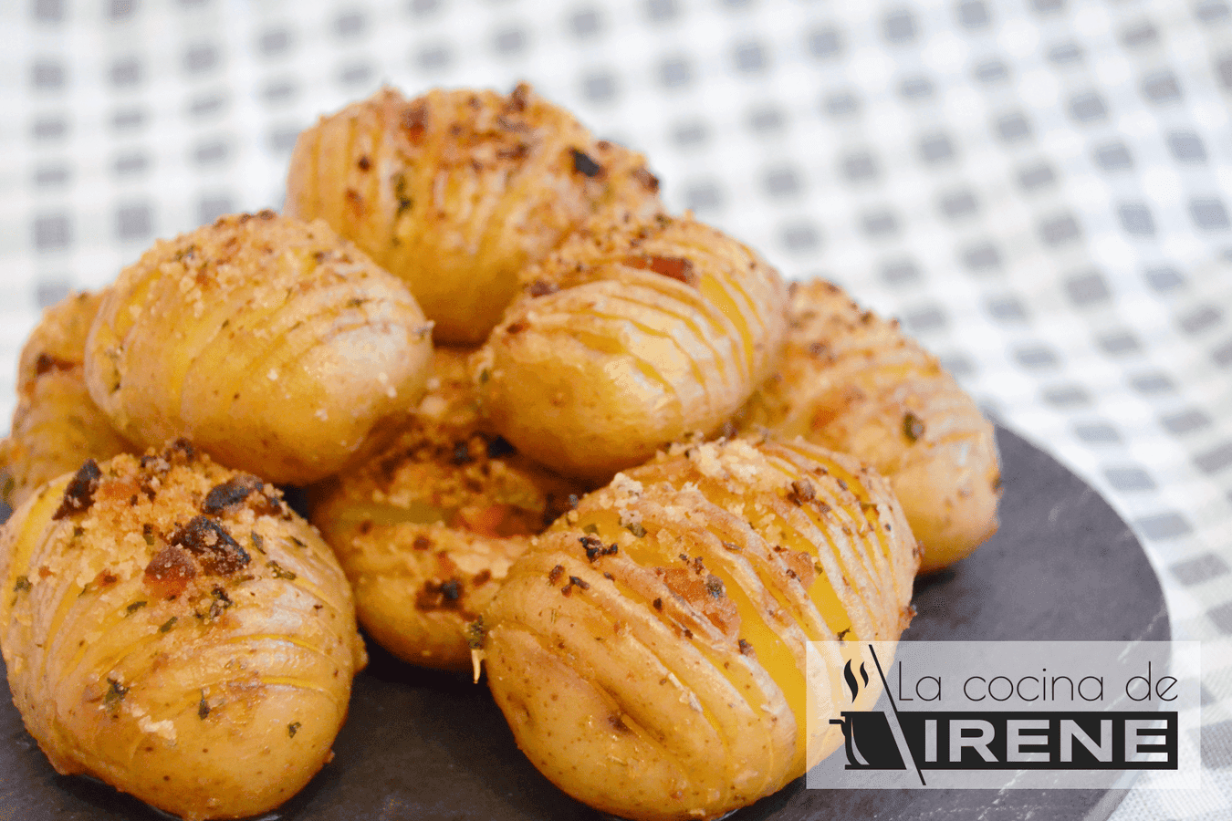 Patatas Hasselback