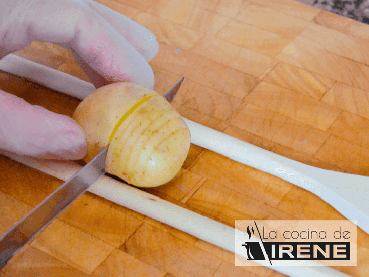Paso de la receta