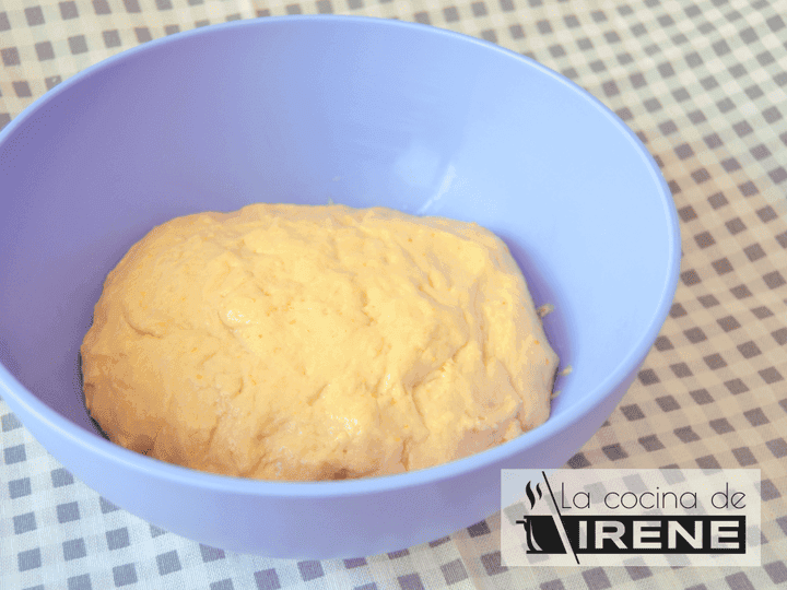 Paso de la receta