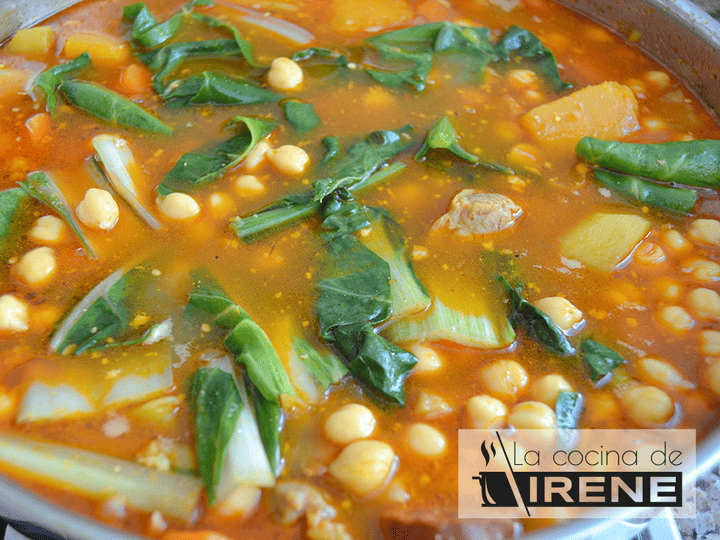 Paso de la receta