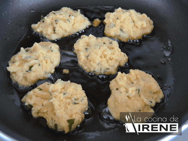 Paso de la receta