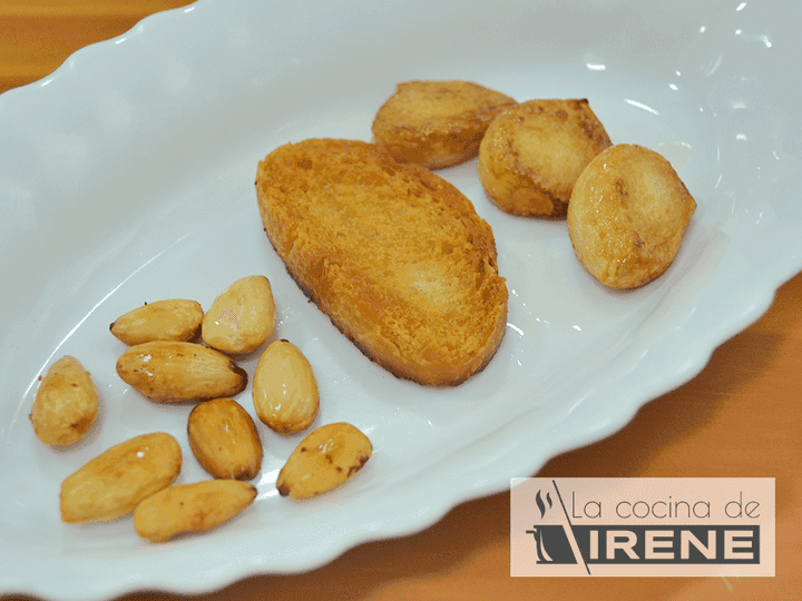 Paso de la receta