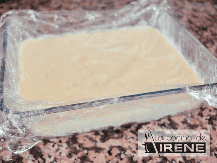 Paso de la receta