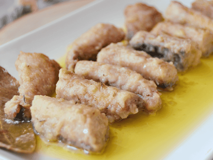 Caballa en escabeche