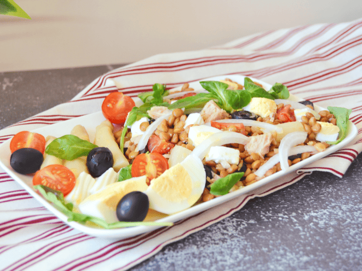 Ensalada de lentejas