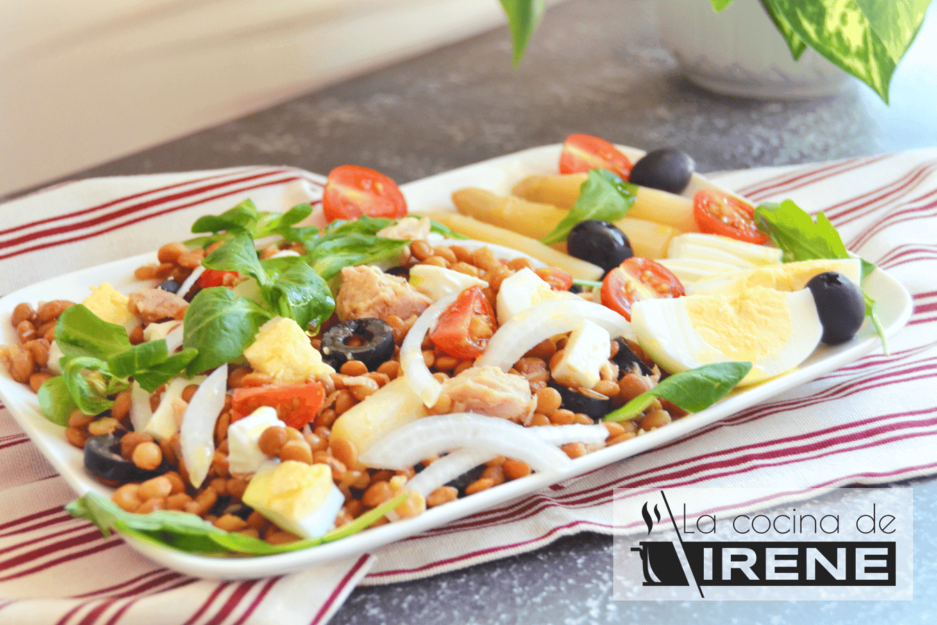 Ensalada de lentejas
