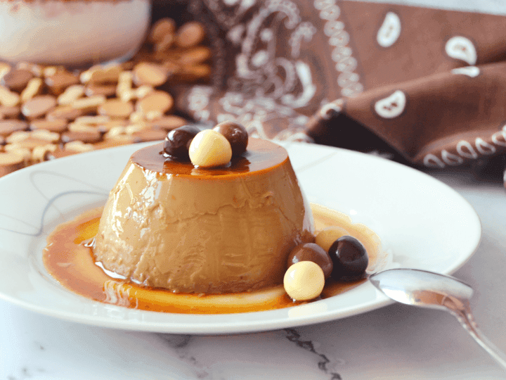 Flan de café