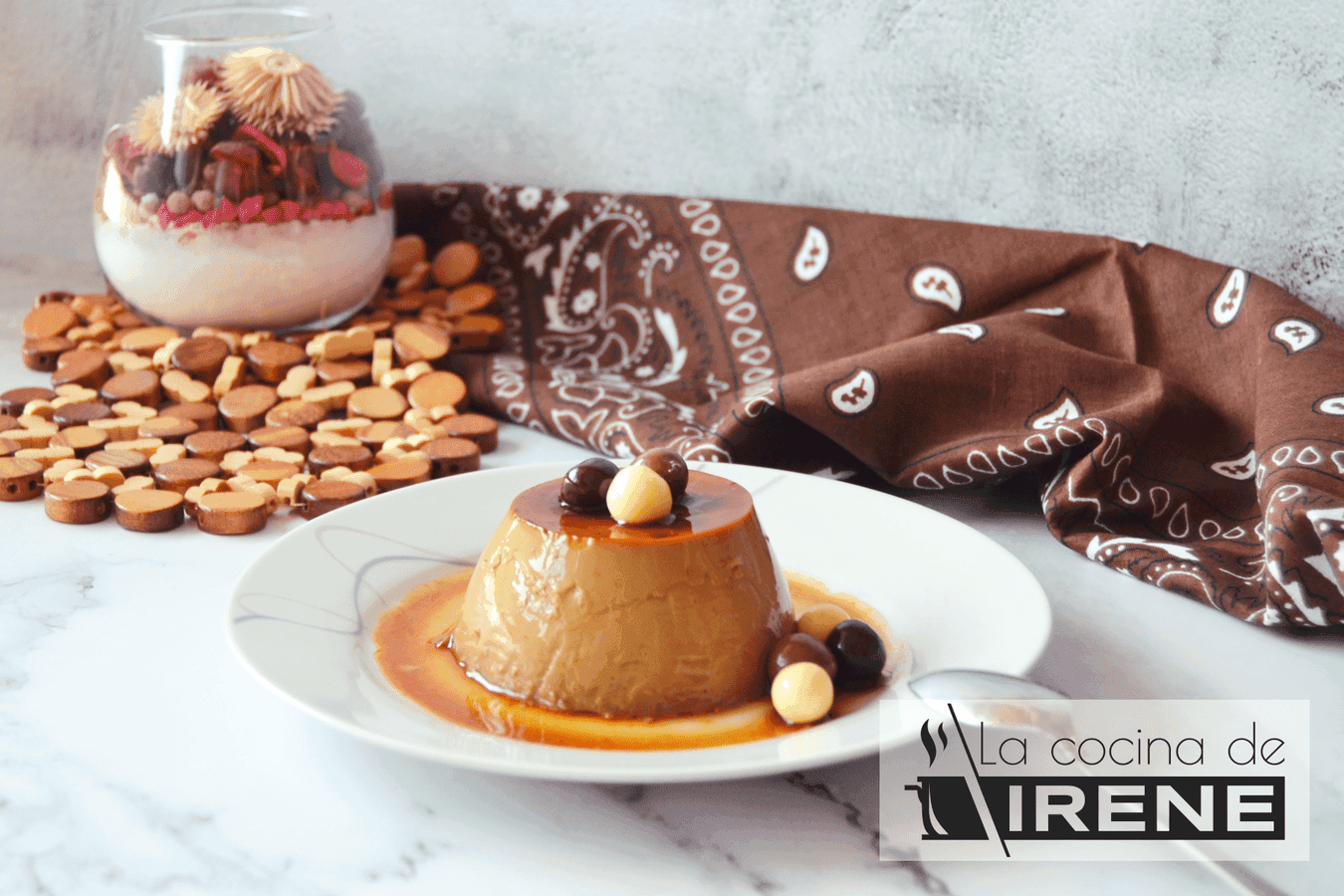 Flan de café