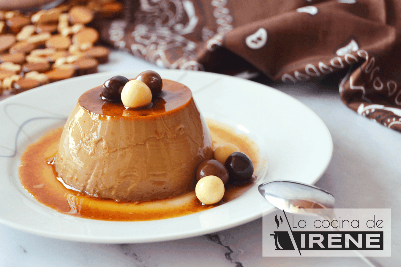 Flan de café