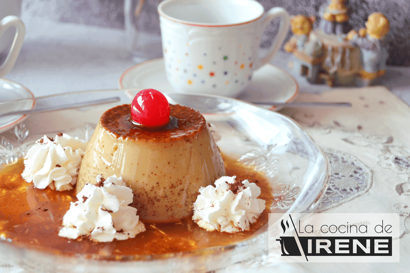 Flan de café