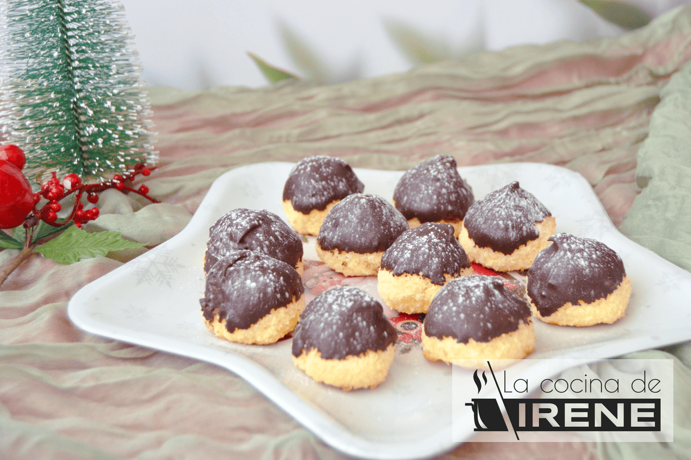 Coquitos de chocolate