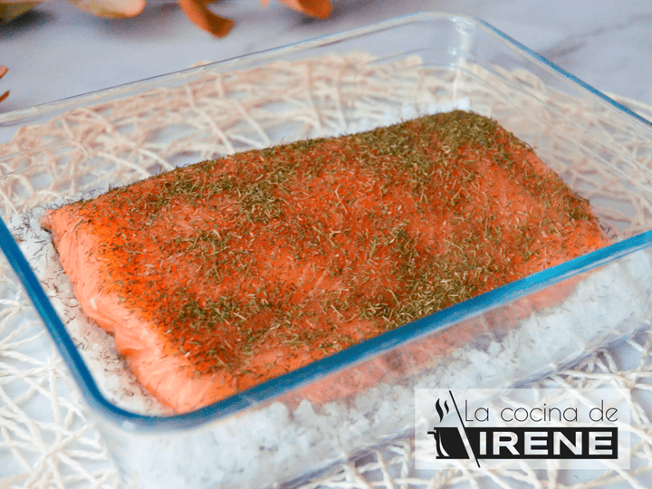 Paso de la receta