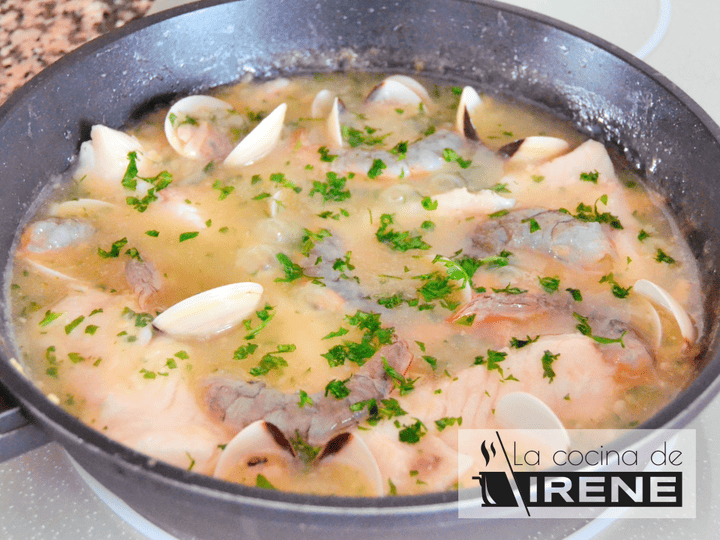 Paso de la receta