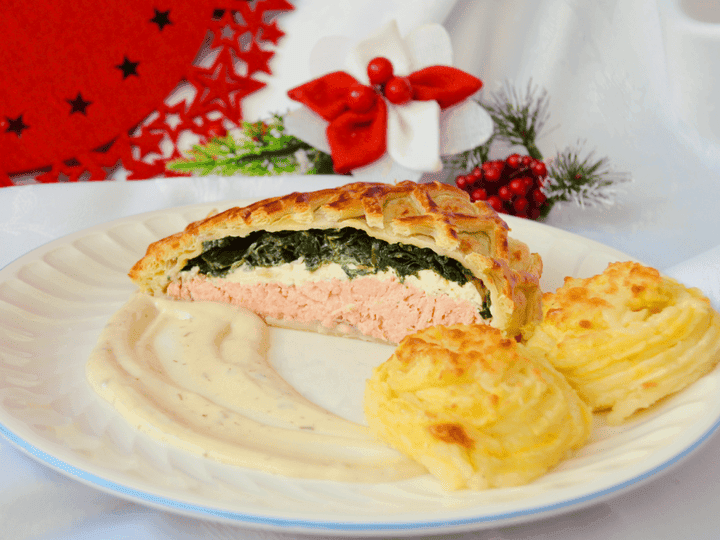 Salmón Wellington