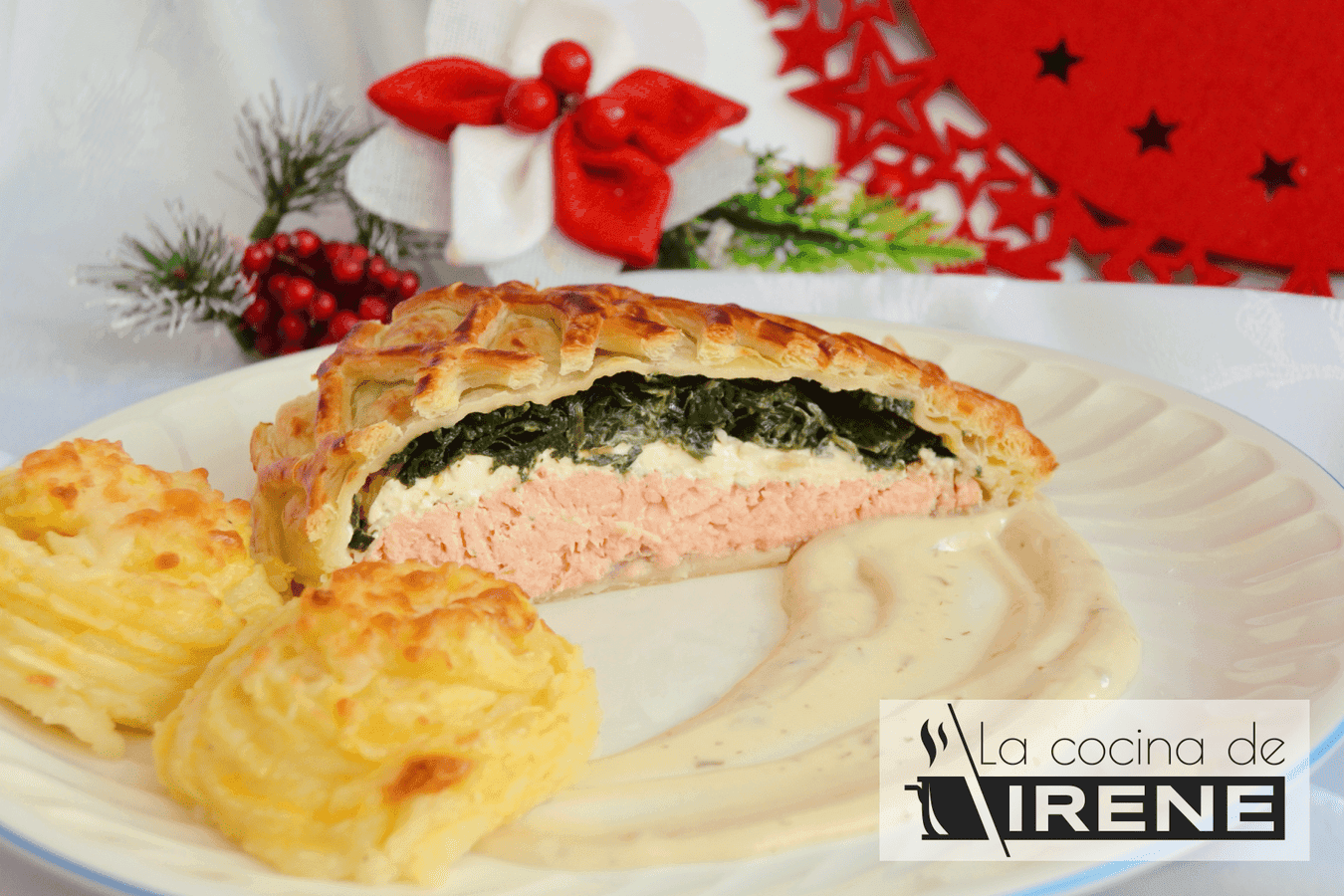Salmón Wellington