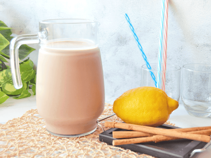 Leche preparada con cacao