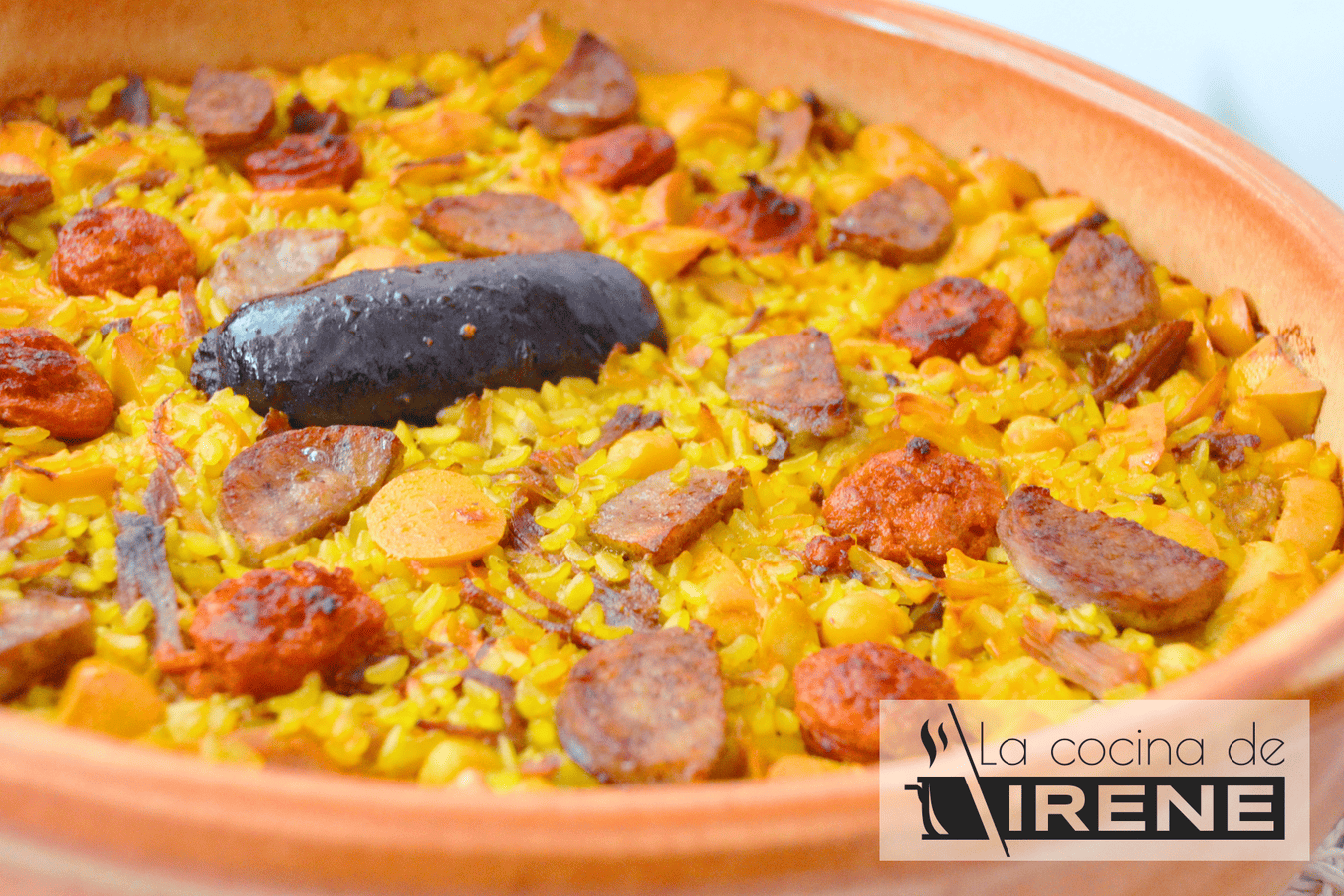 Arroz al horno con magro y embutidos