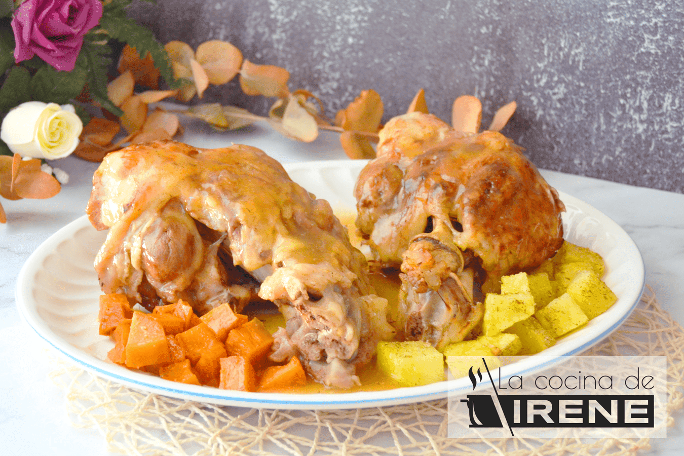 Codillos de cerdo asados