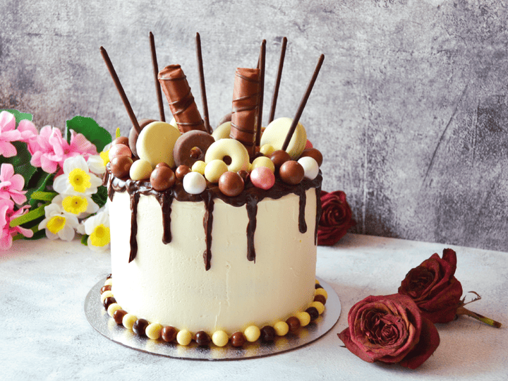 Tarta vertical de mousse de chocolate