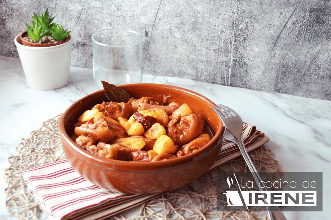 Guiso de rabo de cerdo con patatas