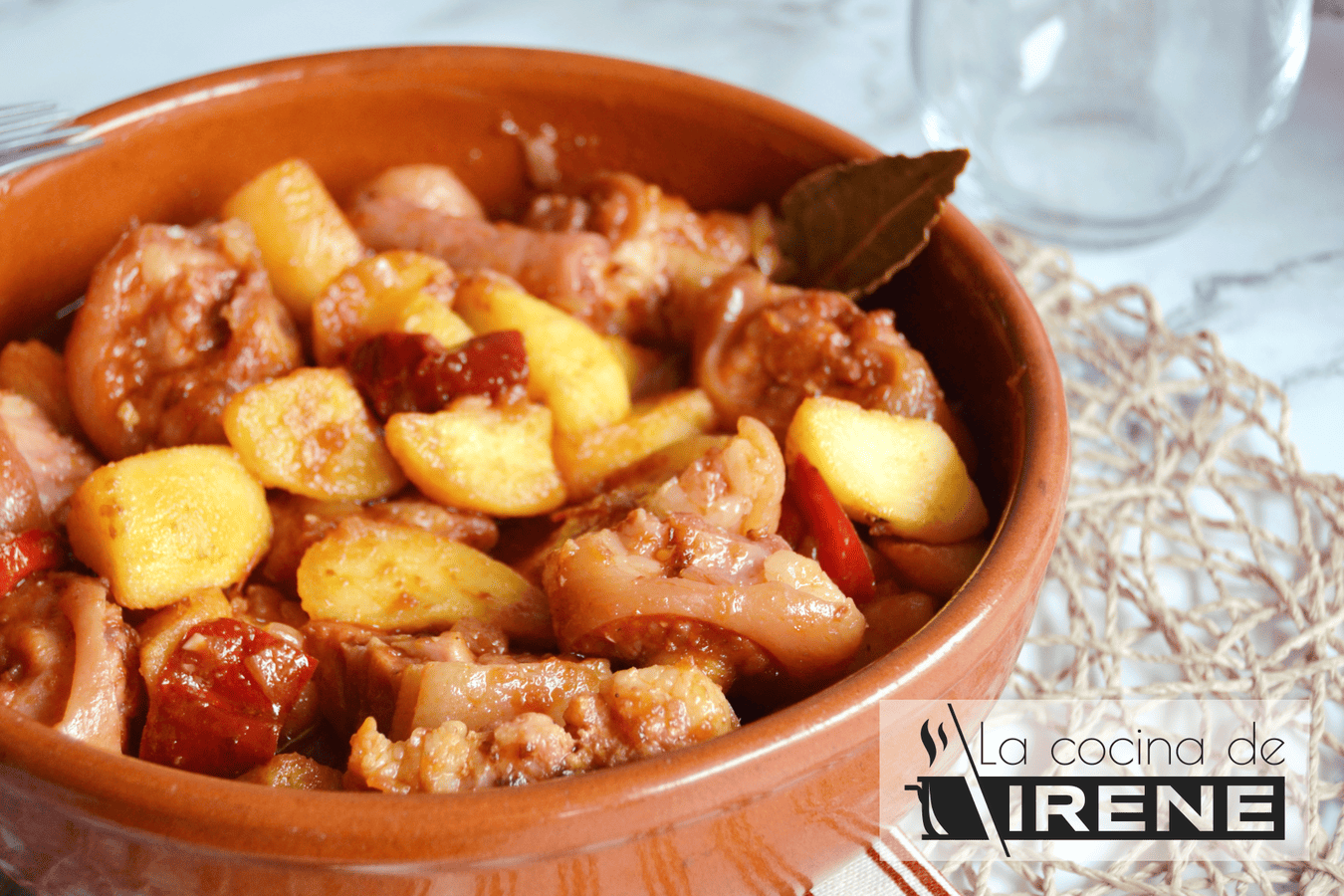 Guiso de rabo de cerdo con patatas