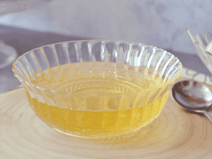 Almíbar de canela y limón