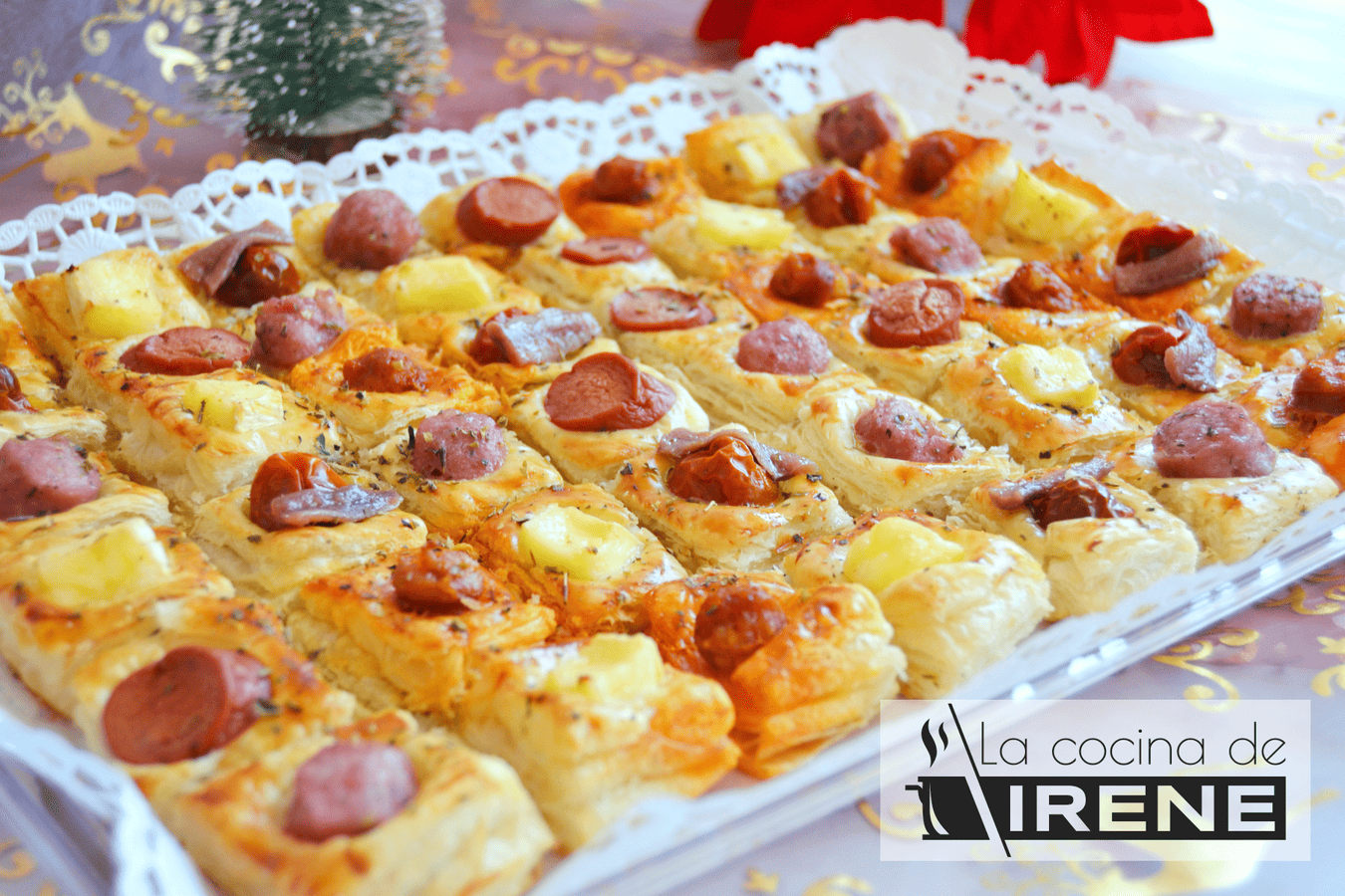 Mini hojaldres salados