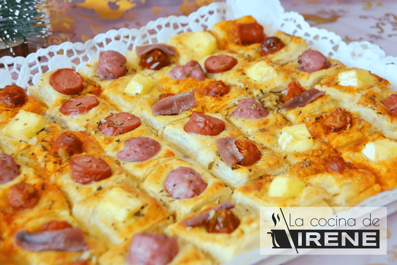 Mini hojaldres salados