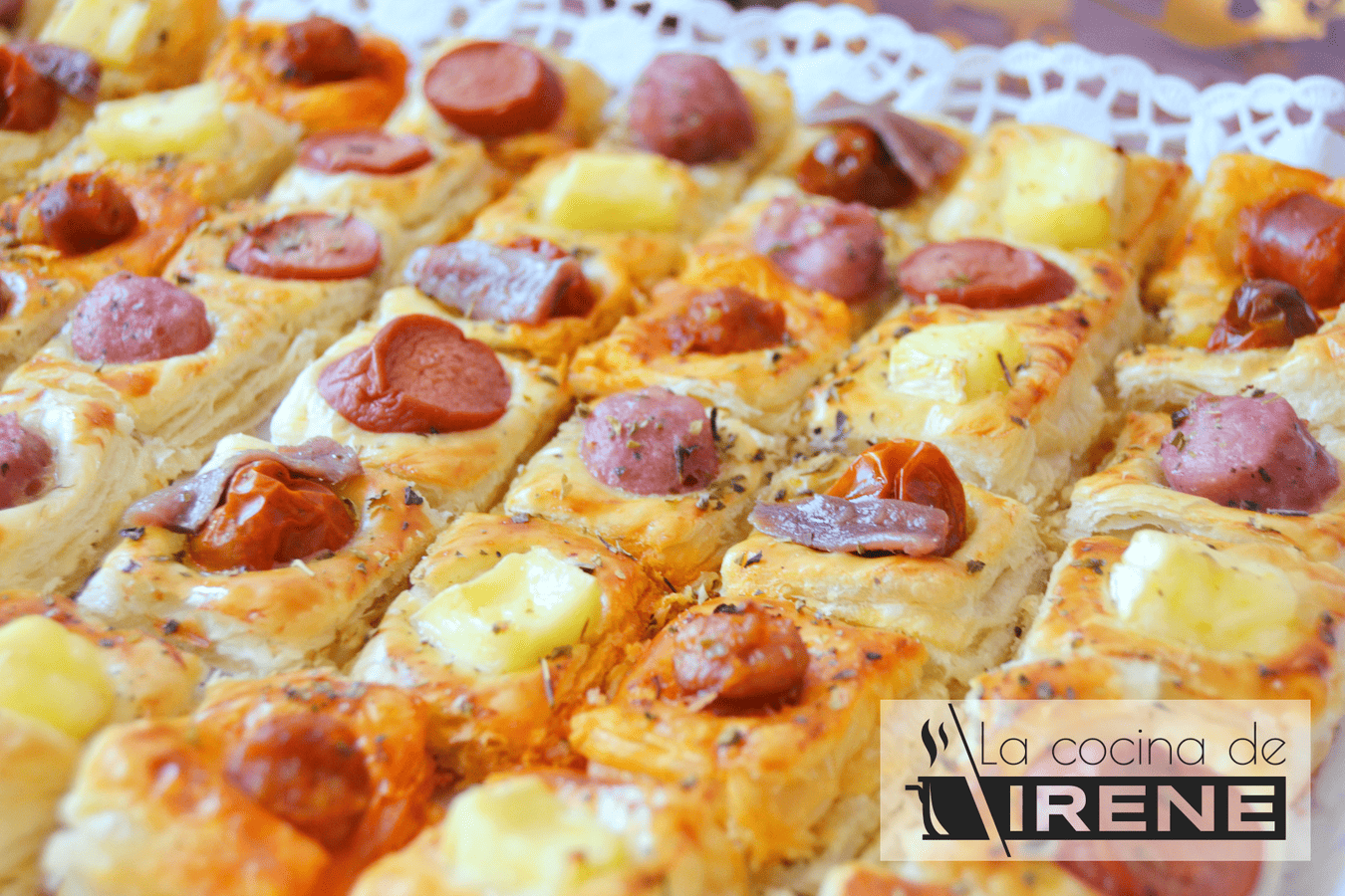 Mini hojaldres salados