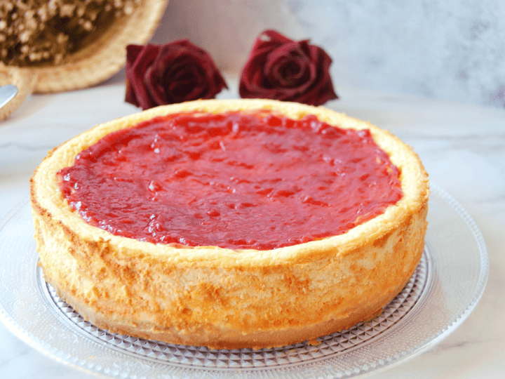 Tarta de queso ricotta