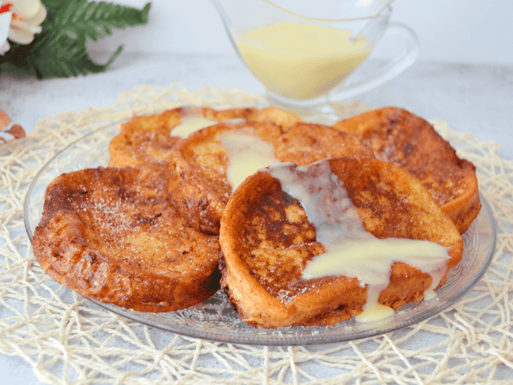 Torrijas de chocolate blanco
