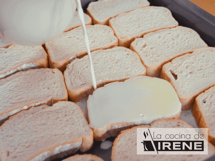 Paso de la receta