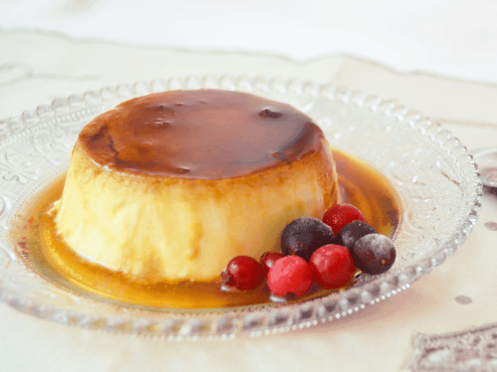 Flan de queso