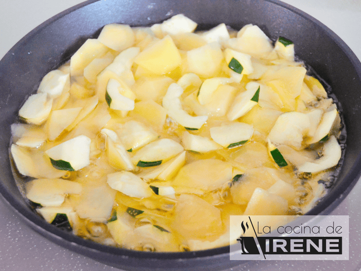 Paso de la receta