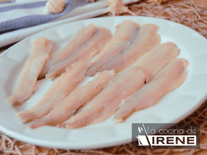 Paso de la receta