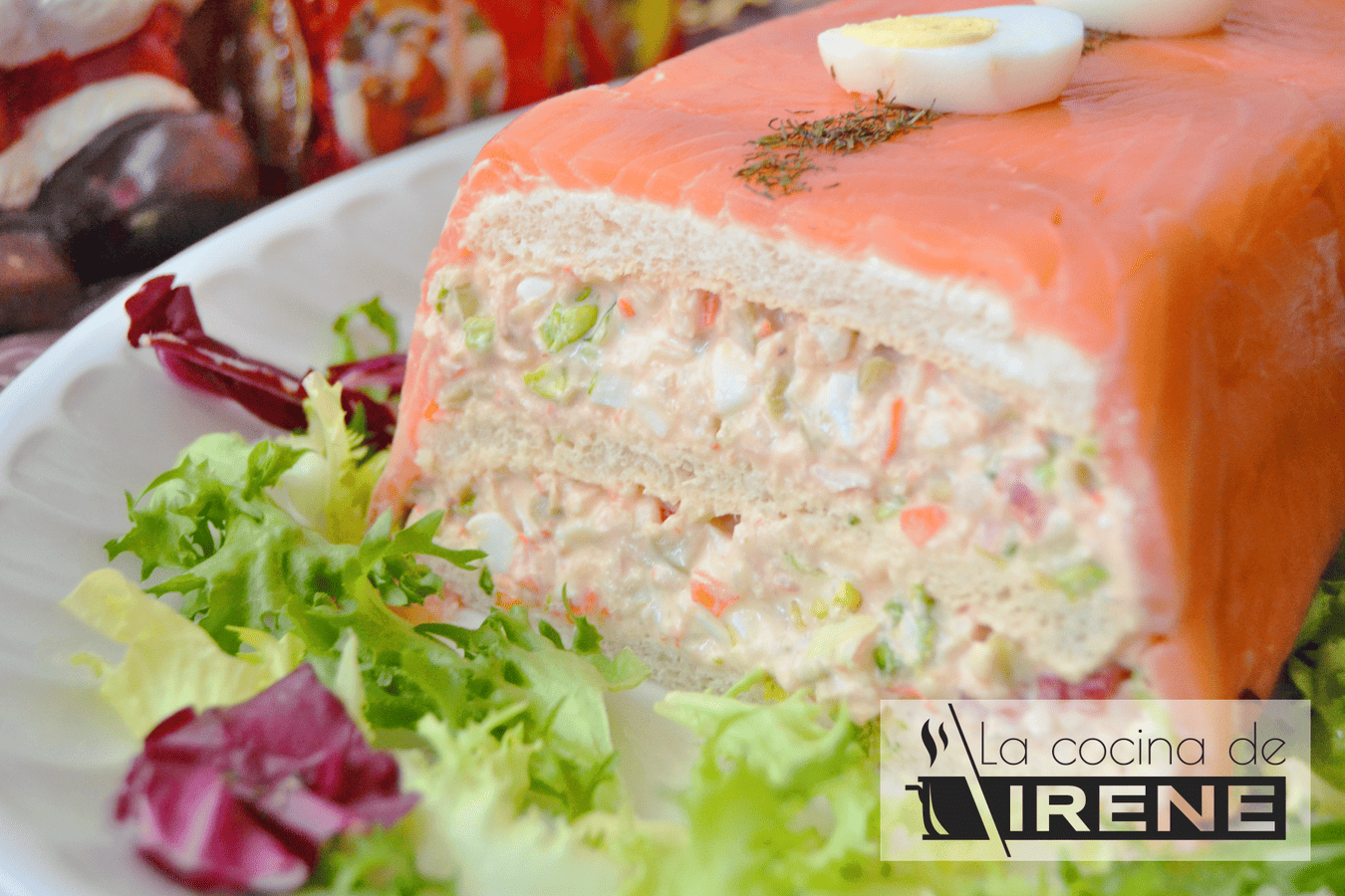 Pastel de salmón