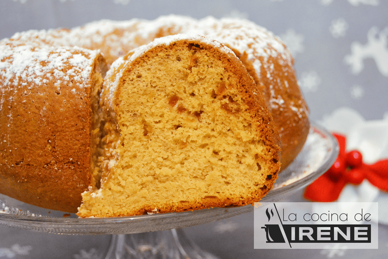 Bizcocho de turrón de Jijona