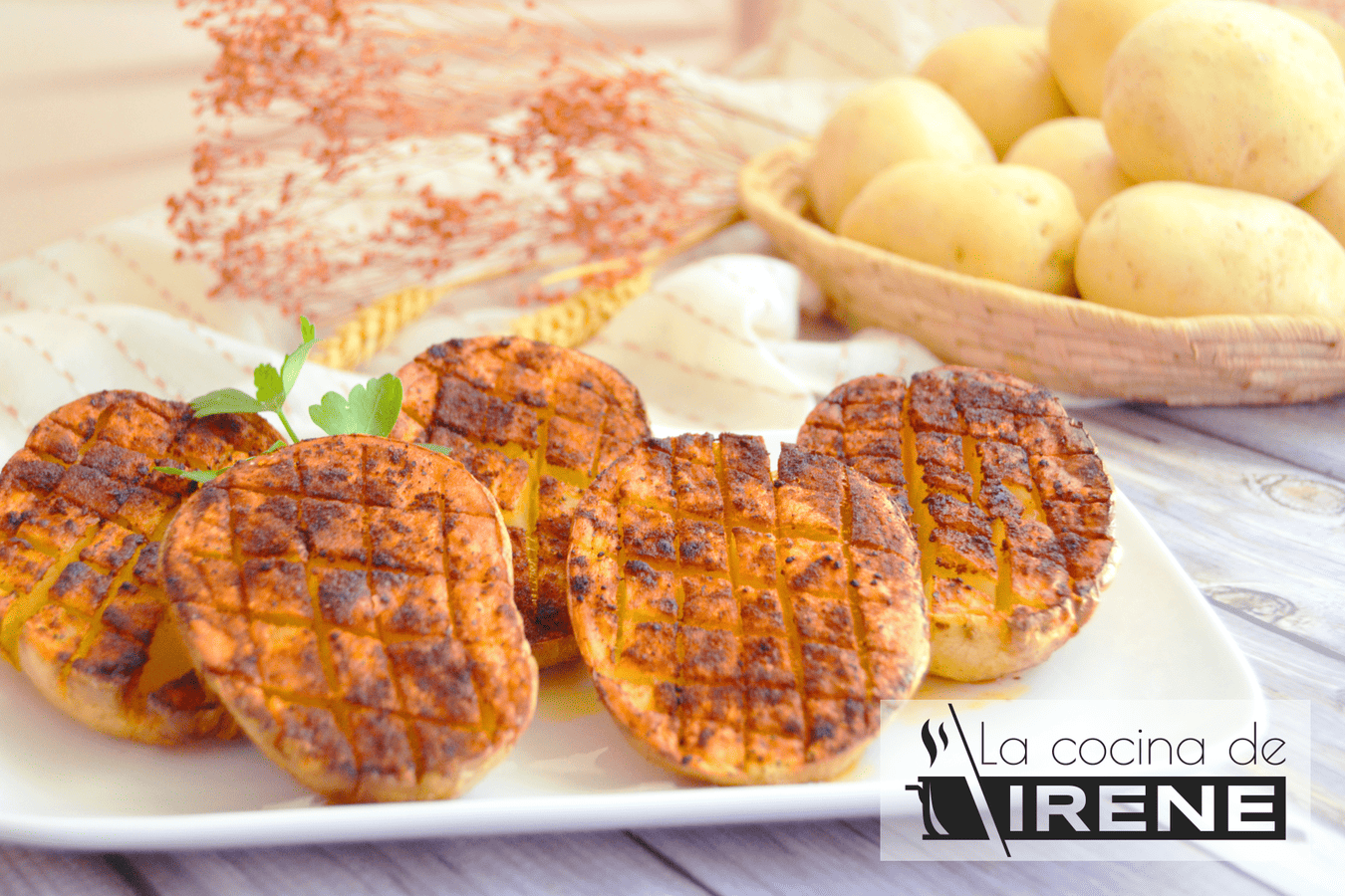 Patatas asadas con pimentón