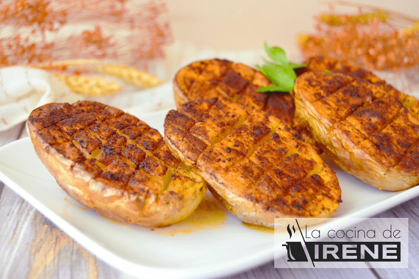 Patatas asadas con pimentón